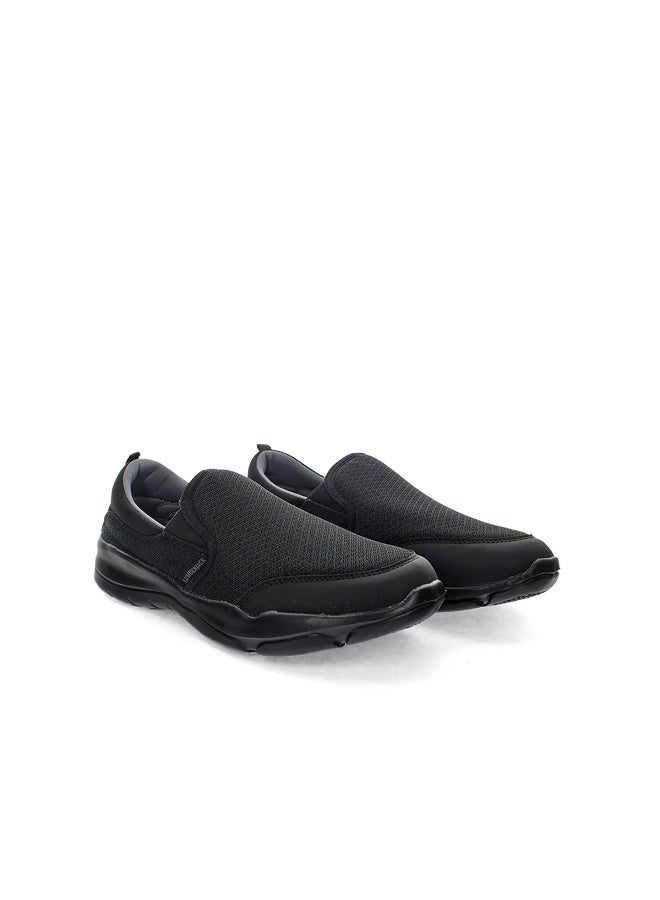 LUMBERJACK أحذية لامبرجاك أغاثا السوداء للرجال - خفيفة الوزن وقابلة للتنفس ومريحة للمشي - Image 1