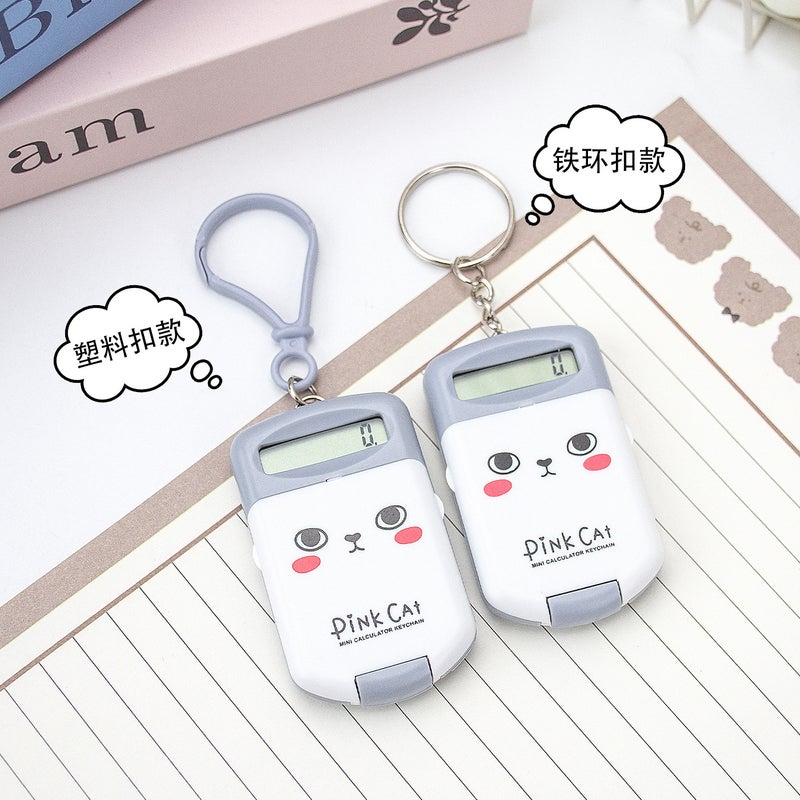 New Mini Computer Creative Pocket Flip Calculator With God Carry Math Machine - Image 1