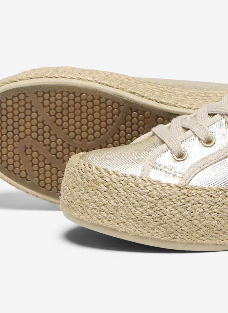 ONLY Onlida-1 Lace Up Espadrille Sneakers