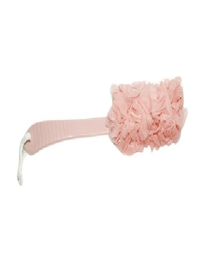 Evolife Plastic Loofah with Long Handle for Bathing | Soft Mesh Back Scrubber for Men & Women | Exfoliating Body Wash Shower Sponge | Gentle Back Rub Loofah | Easy Grip Handle (Pink) - Image 5