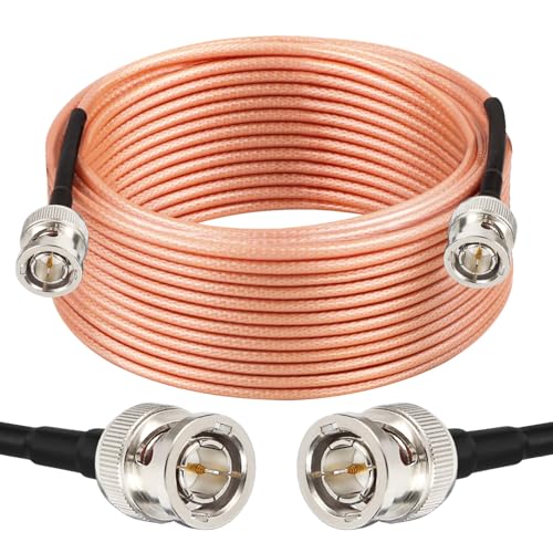 XRDS -RF XRDS RF Flexible 50FT HDSDI Cable BNC to BNC Video 75 Ohm RG179 Extension Cable for 4K 1080P 3G HD SDI Camera Monitor Recorder Converter - Image 1
