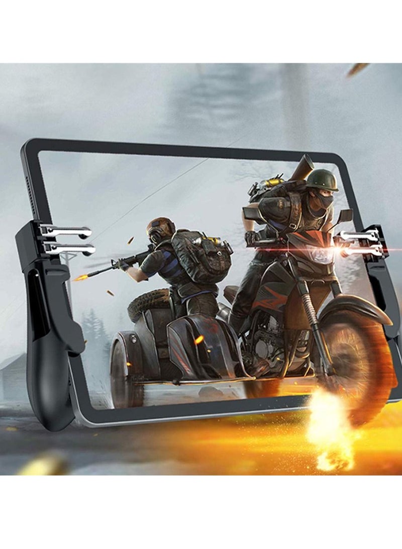 Mobile Game Controller for iPad/Tablet Semiconductor Cooling Gamepad Six Finger Aim on PUBG Fortnite Knives Out Call of Duty - Image 1