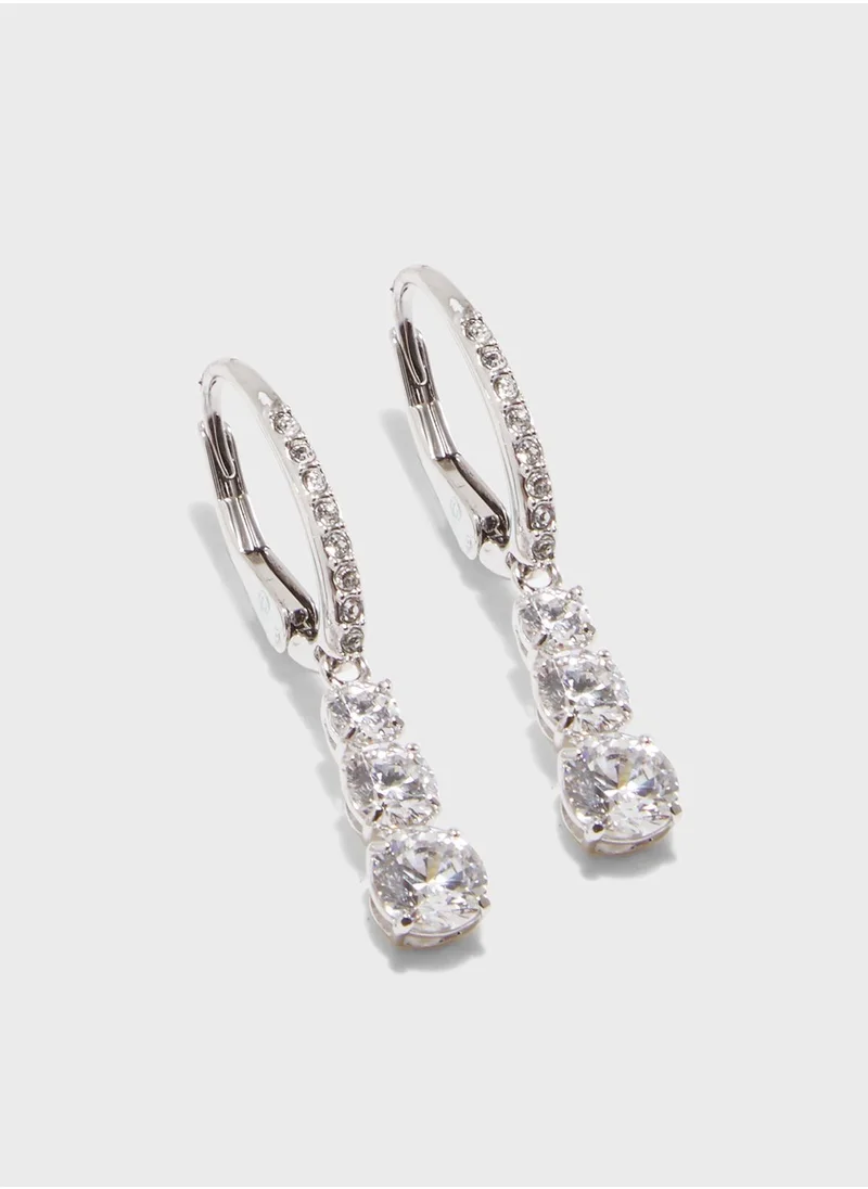 SWAROVSKI Attract Trilogy Drop Earrings