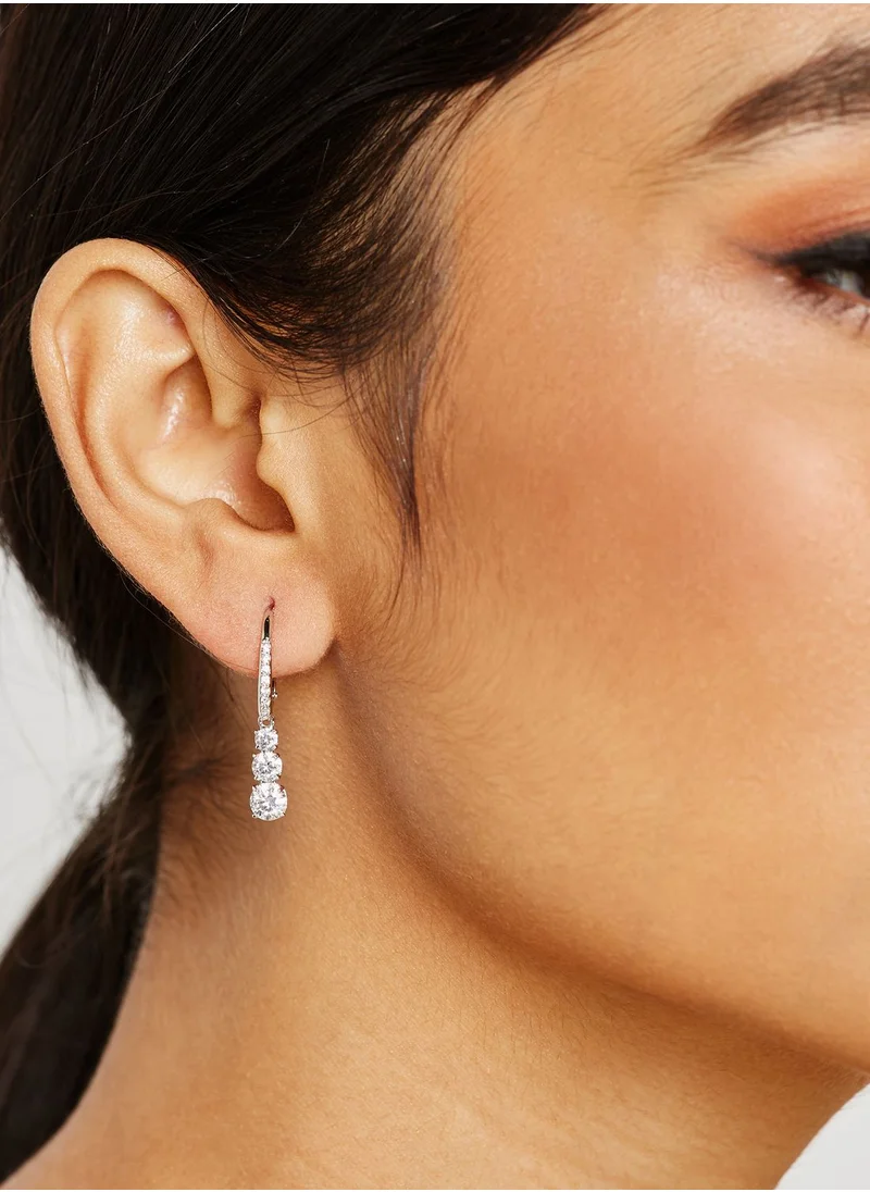 SWAROVSKI Attract Trilogy Drop Earrings