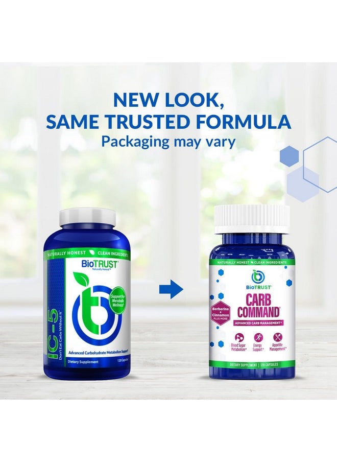 BioTrust BioTrust Carb Command - Carb Management Supplement, Metabolic Support for Ketosis, Supports Keto, Low Carb and Paleo Lifestyle (60 Servings)  - Image 2