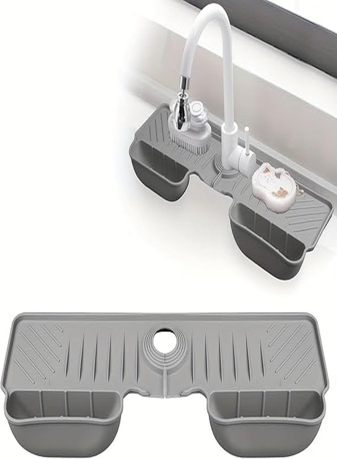 GNOLY Multipurpose Kitchen Cleaning Accessories Storage - Sink Tap Sponge Organizer for Kitchen, Wash Basin - Image 1