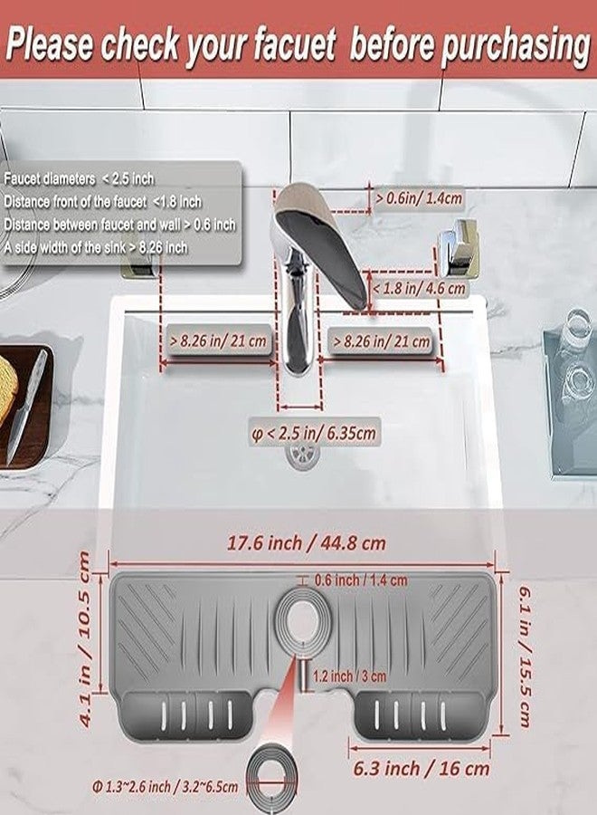 GNOLY Multipurpose Kitchen Cleaning Accessories Storage - Sink Tap Sponge Organizer for Kitchen, Wash Basin - Image 3