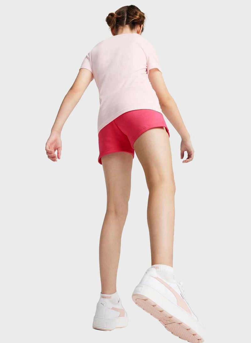 PUMA Kids Logo T-Shirt & Shorts Set - Image 2