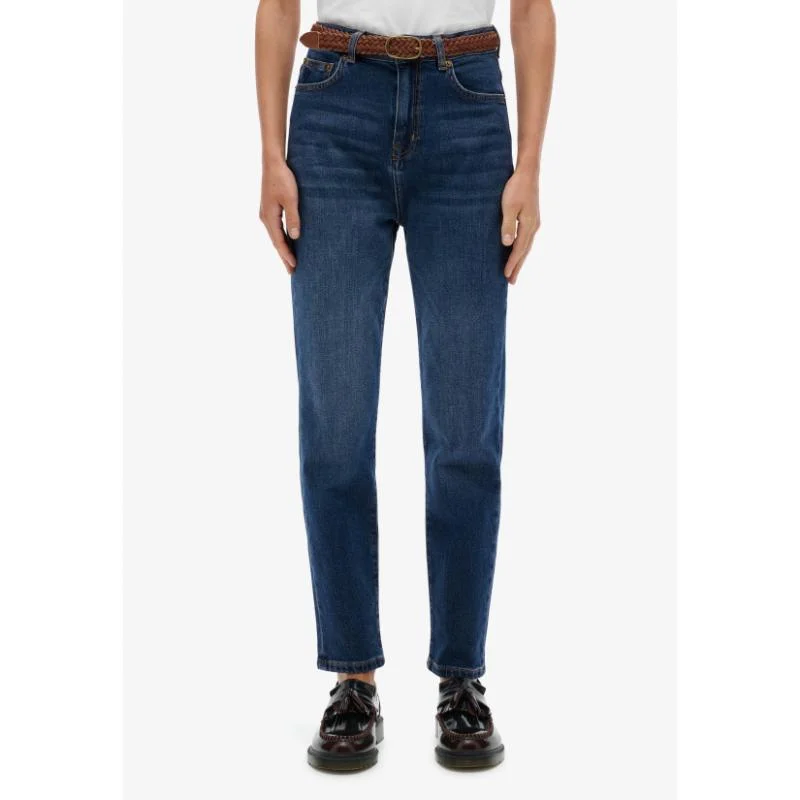 Organic Cotton High Rise Mom Jeans