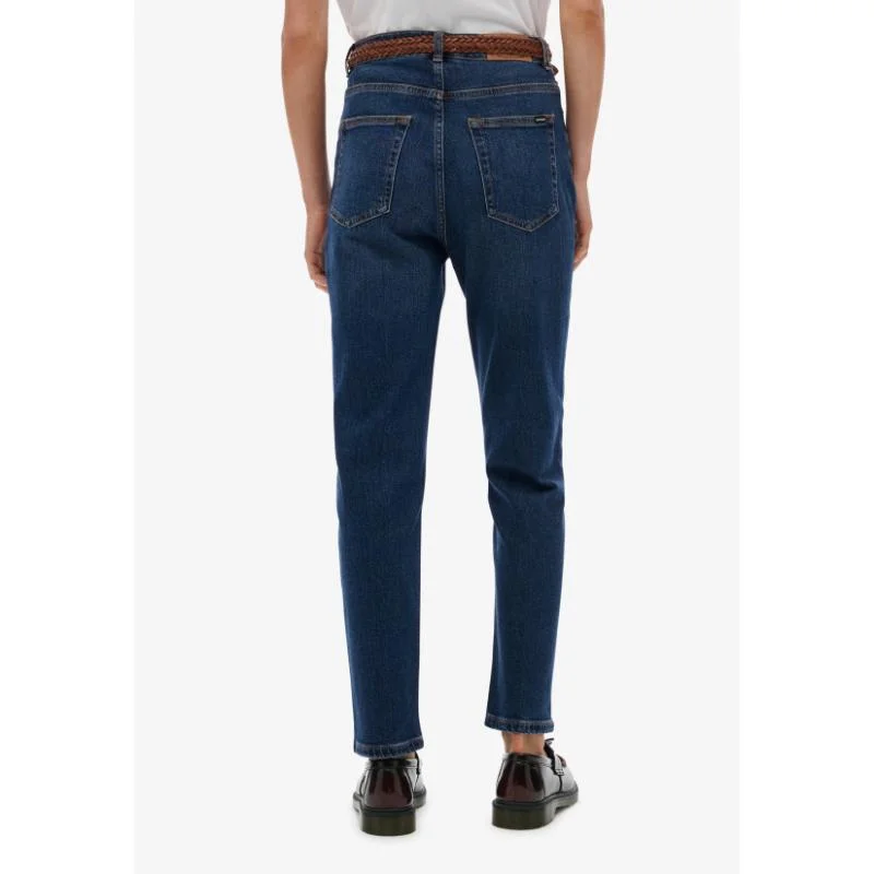 سوبر دراي جينز أم عضوي بخصر مرتفع