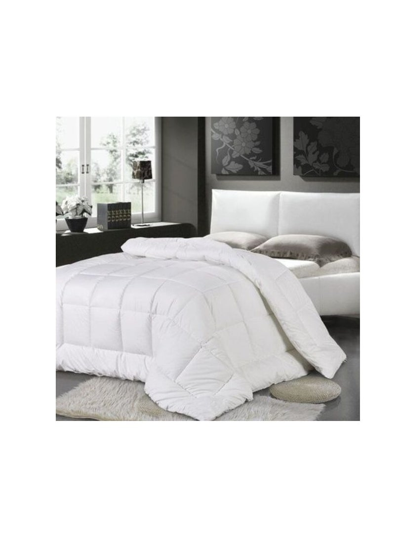 PROMASS Solid Duvet White King 220X240 Centimeter