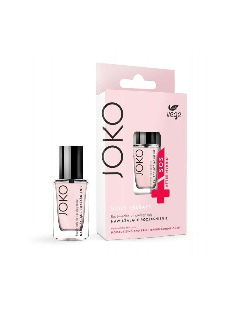 Moisturizing and brightening conditioner for nails