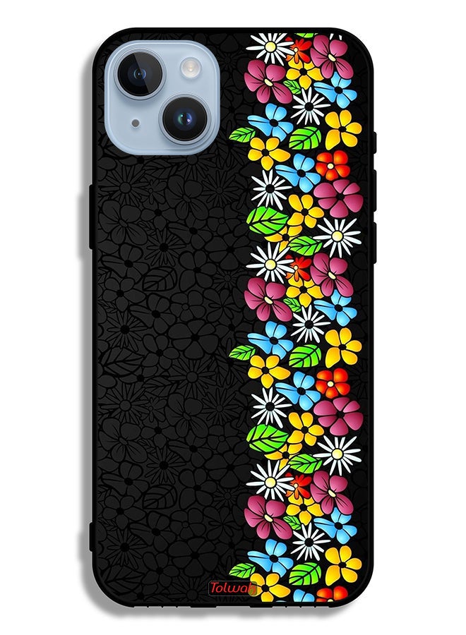 Tolwak Apple iPhone 14 Plus Protective Case Flowers Line - Image 2