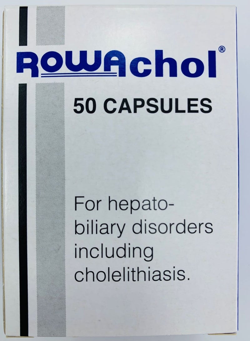 ROWA Pack Of 50 Chol Capsules For Hepatobiliary Disorders Including Cholelithiasis - Image 1