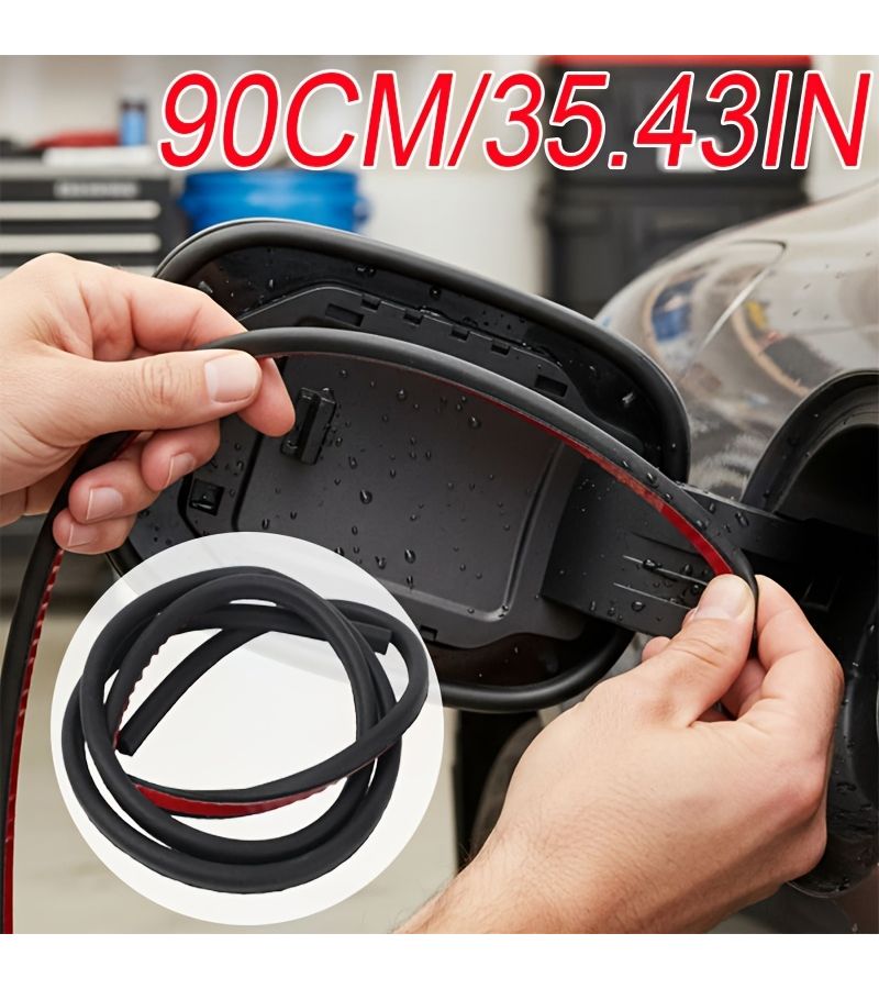 Universal Charging Port Sealing Ring 35.43 Inch Fuel Tank Cap Strip For Car - Image 1