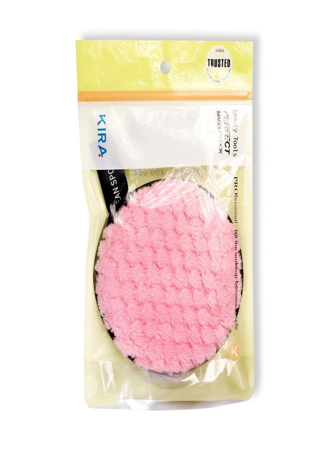 KIRA Reusable Multi-functional Soft Fiber, Makeup Remover Pads, Facial Cleansing Pads for Face Makeup I Perfect for Chemical Free Removal of Eye Makeup ((PACK OF 2)) - Image 4