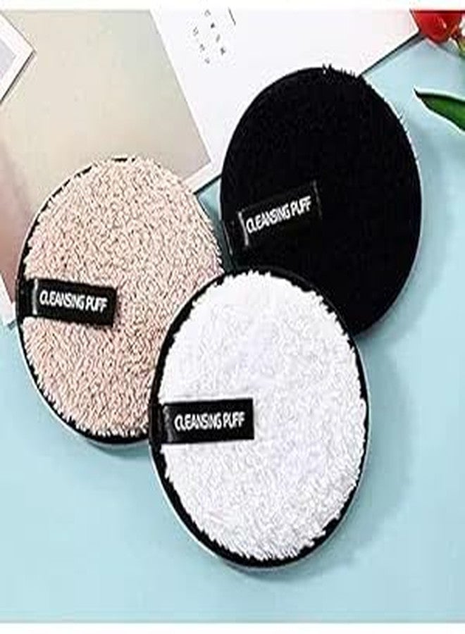 KIRA Reusable Multi-functional Soft Fiber, Makeup Remover Pads, Facial Cleansing Pads for Face Makeup I Perfect for Chemical Free Removal of Eye Makeup ((PACK OF 2)) - Image 2