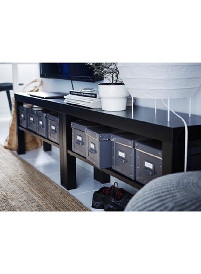 Lack Tv Bench, Black, 90X26X45 Cm