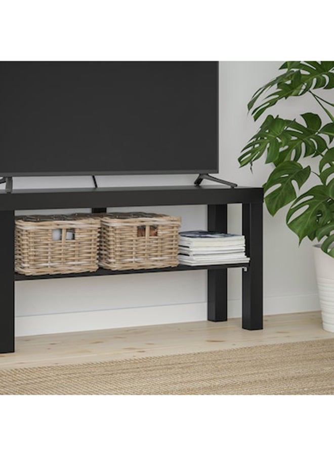 Lack Tv Bench, Black, 90X26X45 Cm