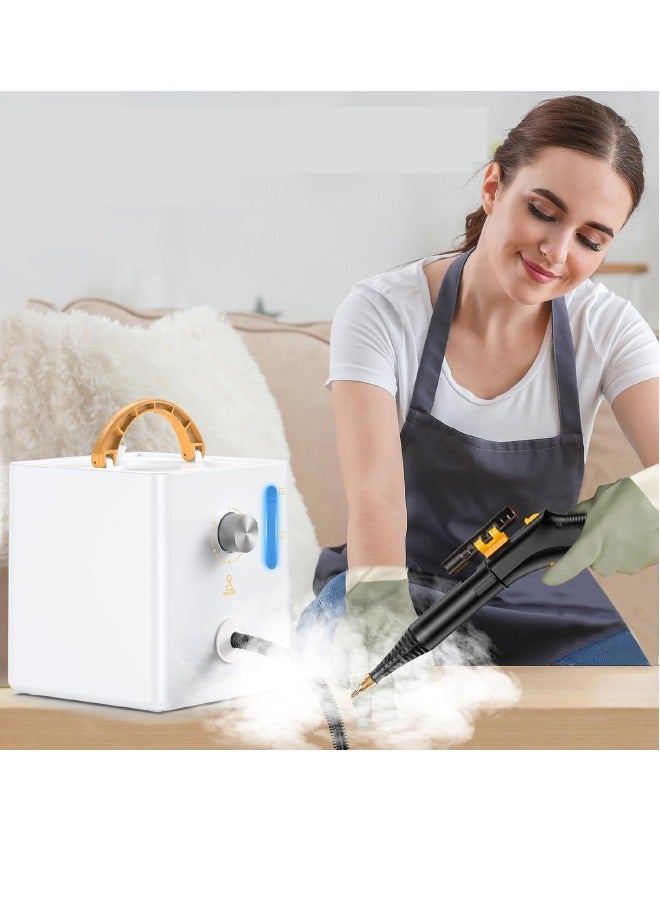 Sharpdo Steam Cleaner Powerful Multipurpose Portable Steamer for Floors, Cars, Furniture, Grout, Handheld Steamer with 8 Accessories, Multi-Surface Tools Included to Remove Dirt, Grime, Grease, and More - Image 2