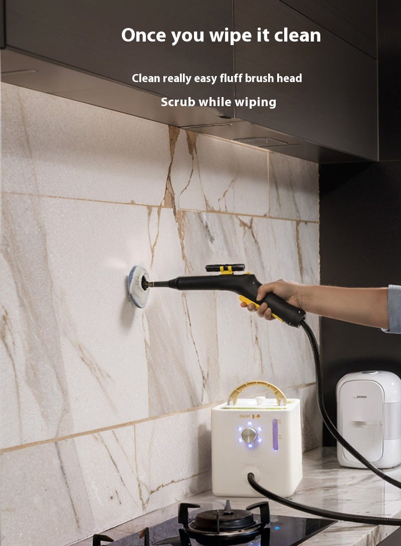 Sharpdo Steam Cleaner Powerful Multipurpose Portable Steamer for Floors, Cars, Furniture, Grout, Handheld Steamer with 8 Accessories, Multi-Surface Tools Included to Remove Dirt, Grime, Grease, and More - Image 3