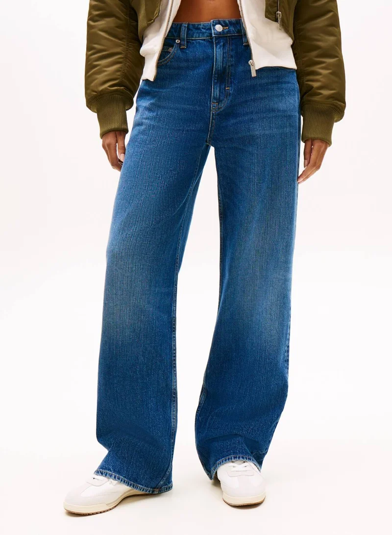 High Waist Relaxed Jeans