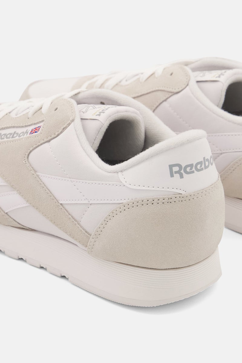 Reebok Men Cl Nylon Lace Up Running Shoes, White  - Image 2