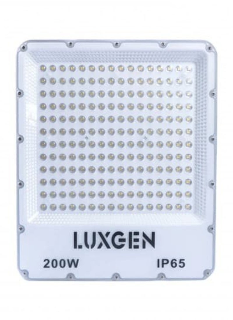 Luxgen - Outdoor Flood Light 200 Watt White - Image 1