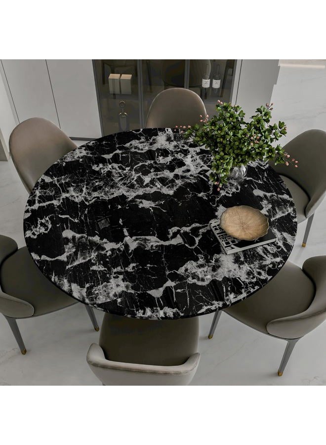 Holomey 24x354 inch Black Marble Contact Paper Peel and Stick Wallpaper Self Adhesive Removable Decorative Vinyl Wll Paper for Bedroom Bathroom Kitchen Countertop Cabinet Wall Covering - Image 3