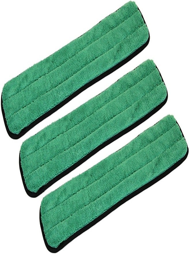 Real Clean 36 inch Microfiber Dry Dusting Mop Pad for Flat Mop Frames (Pack of 3)