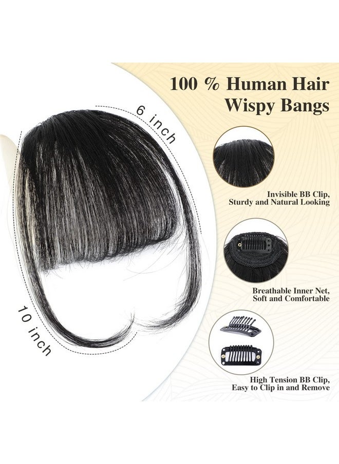 Verna Erna Wispy Bangs( 1B Natural Black)  - Image 4