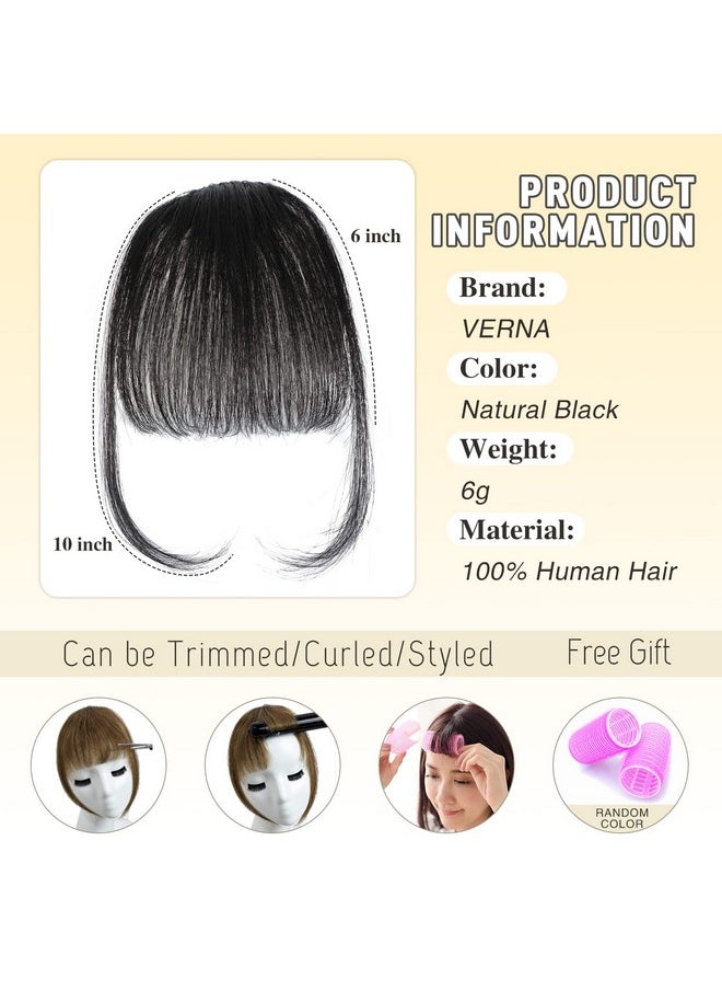 Verna Erna Wispy Bangs( 1B Natural Black)  - Image 3