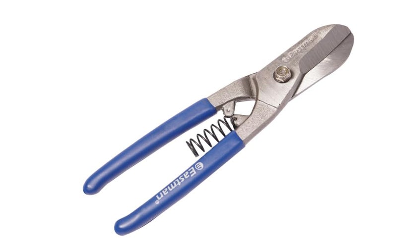 EastmanTin Cutter ETC300 Tinman s Snips 12 inch 300mm E2255 Blue Handle Fully Drop Forged Alloy Steel Full Polished Head Dipped Sleeve Handle with Cutting Capacity For Iron Sheet pack of 1  - Image 2