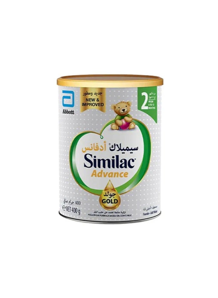 سيميلاك جولد حليب الرضع (2) 400 جم