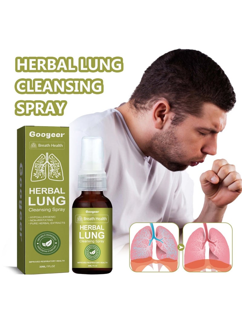 Googeer Herbal care spray to relieve dry throat, cough and shortness of breath oral spray 30ml*3 - Image 2