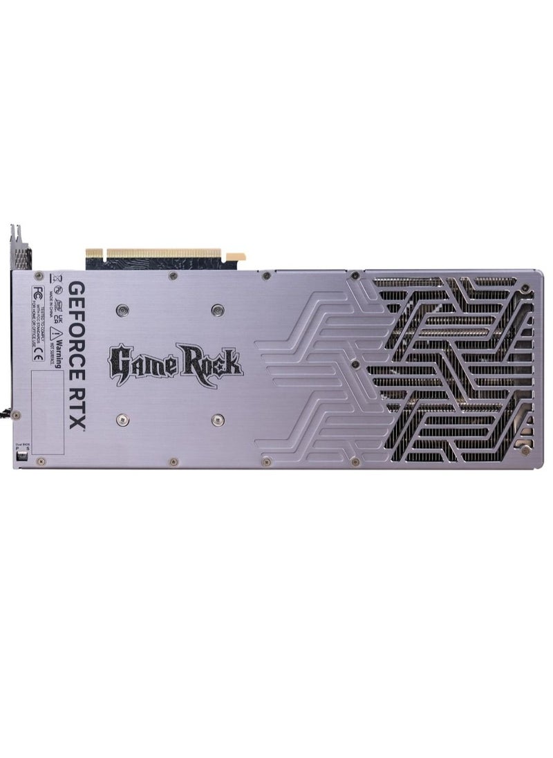 Palit - NVIDIA GeForce RTX™ 4090 GameRock 24GB GDDR6X,Graphics Card, ARGB SYNC,16384 CUDA Cores, 2520 MHz Boost Clock, 21Gbps, 384bits Interface, PCI Gen 4, DP 1.4ax3, HDMI 2.1a x 1 | NED4090019SB-1020G - Image 1
