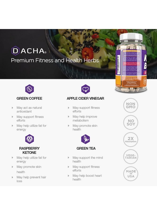 DACHA - Extreme Keto Burn Advantage 1365 Mg Ultra Fast Keto Boost Pure Pills 9 Ketosis Natural Herbs Manage Cravings Fast Utilize Fat For Energy Perfect Exogenous Ketones Slim Diet Garcinia Cambogia - Image 1