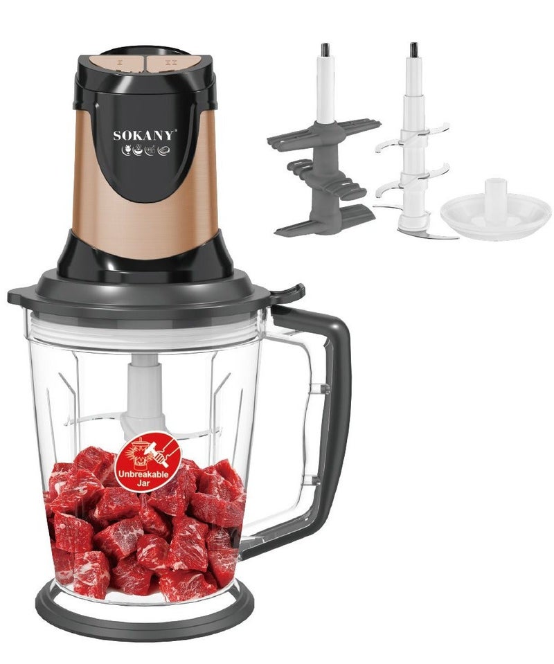 Sokany Acrylic Kibbeh 2 Liter 1000 Watt SK-7039N - Image 1