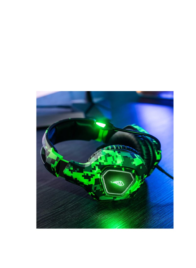 SureFire 48821 Skirmish Gaming Headset I Headset PC ; Playstation I Gaming Kopfhörer I 390g I mit Stereo 2.0-Sound und LED-Beleuchtung I Headset Gaming I... - Image 4