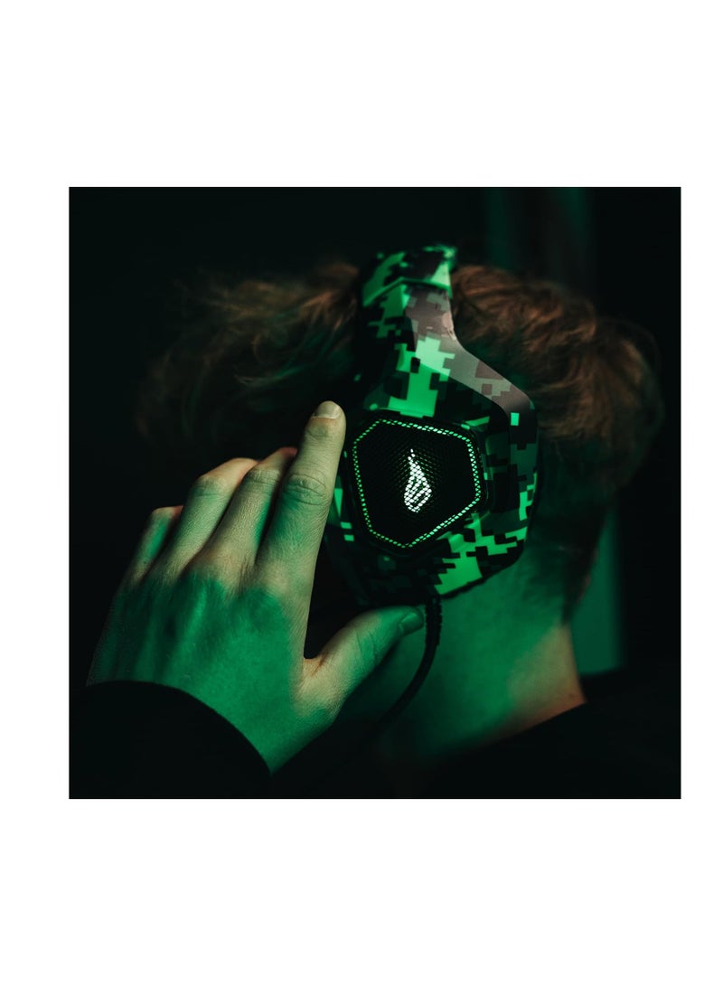 SureFire 48821 Skirmish Gaming Headset I Headset PC ; Playstation I Gaming Kopfhörer I 390g I mit Stereo 2.0-Sound und LED-Beleuchtung I Headset Gaming I... - Image 5