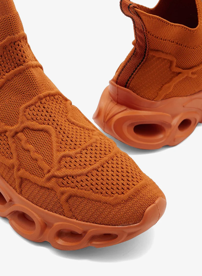 Seventy Five Knitted Pull On Sneakers