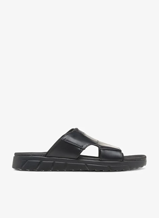 Le Confort Men Solid Slip-On Comfort Sandals