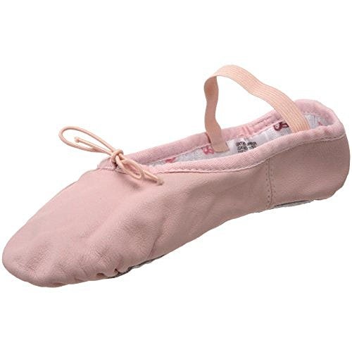 Bloch girls Bloch Girl's Bunnyhop Full Sole Leather Ballet Slipper/Shoe dance shoes, Pink, 6.5 Wide Little Kid US - Image 3