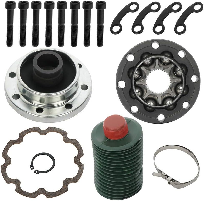 CCIYU 932-306 Front Drive Shaft CV Joint Rebuild Kit for Jeep Wrangler 2007-2013 - Image 2
