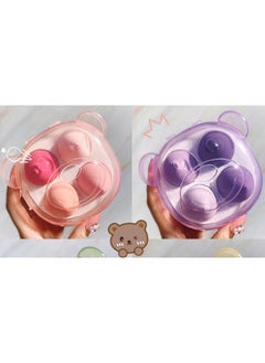 Miniso Store your makeup sponges in style with this adorable bear storage case, complete with four sponges. 