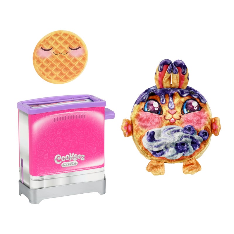 Cookeez Makery محماص كوكيرز ماكري توستي تريتز مع دمية عطرية - يأتي مع 1 فقط؛ اصنع صديقًا ناعمًا ومطاطيًا مفاجئًا. ضع الخبز وشاهد المفاجأة تظهر! - قد تختلف الأنماط. - Image 4