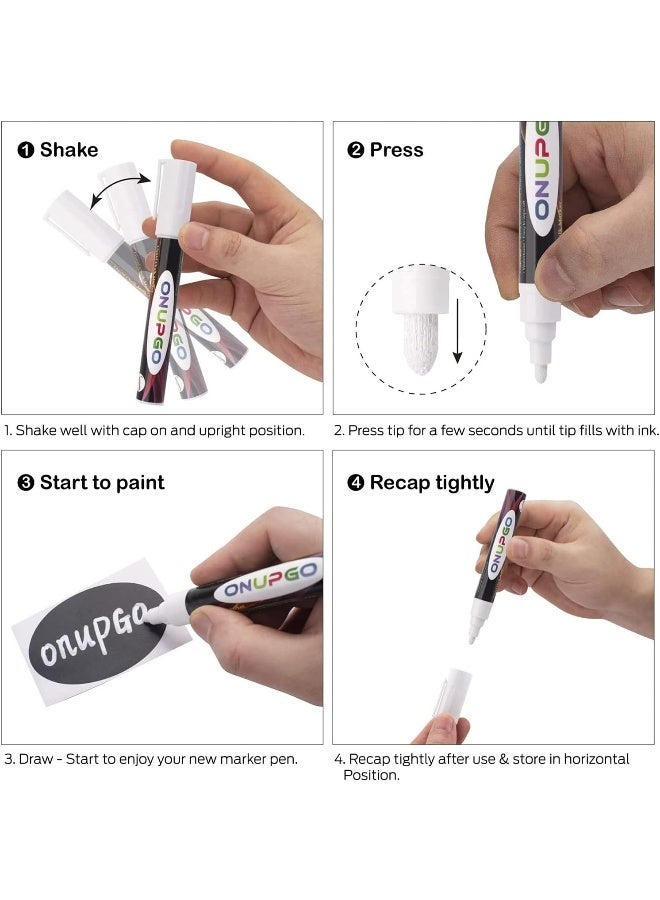 ECVV REUsable & Waterproof Chalkboard Labels Pantry And Storage Blackboard Stickers For Glass, Cups, Containers, Canisters With 1 White Chalk Mark, Office And Kitchen Organizer, 180Pcs/Roll 1 X Roll - Image 4