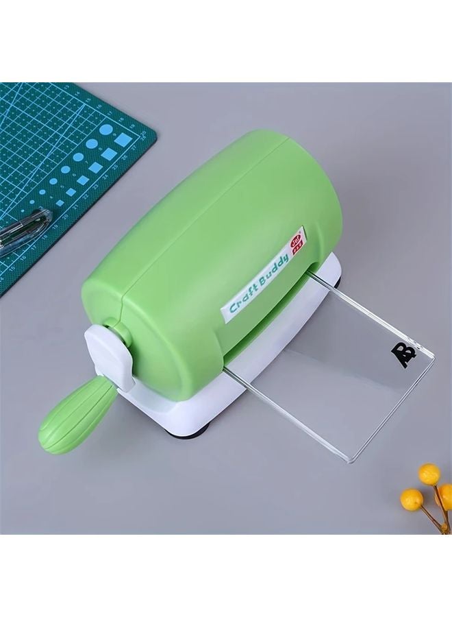 Light Green Die Cutting Machine L8 Manual Scrapbooking Tool 3 Inch Craft Press - Image 4