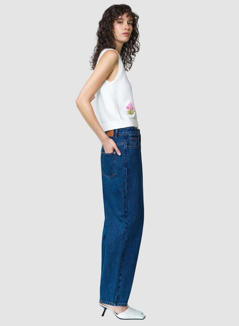French Connection Junie Floral Applique Vest - Image 2