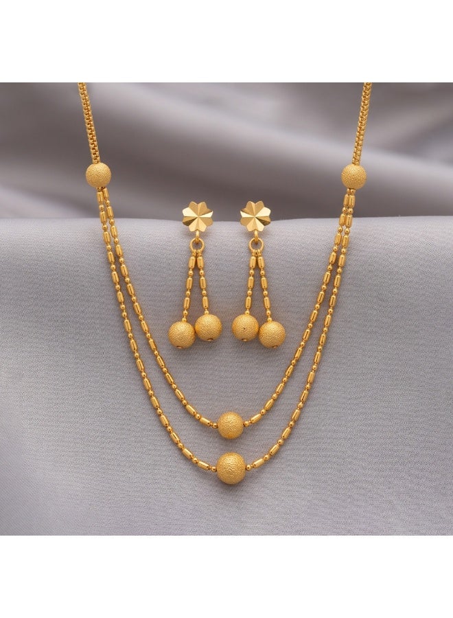 BAFLEH JEWELLERY Unique and Luxurious 22K Gold Necklace Sets for You - Image 1
